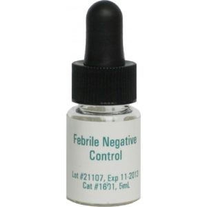 NEGATIVE FEBRILE CONTROL