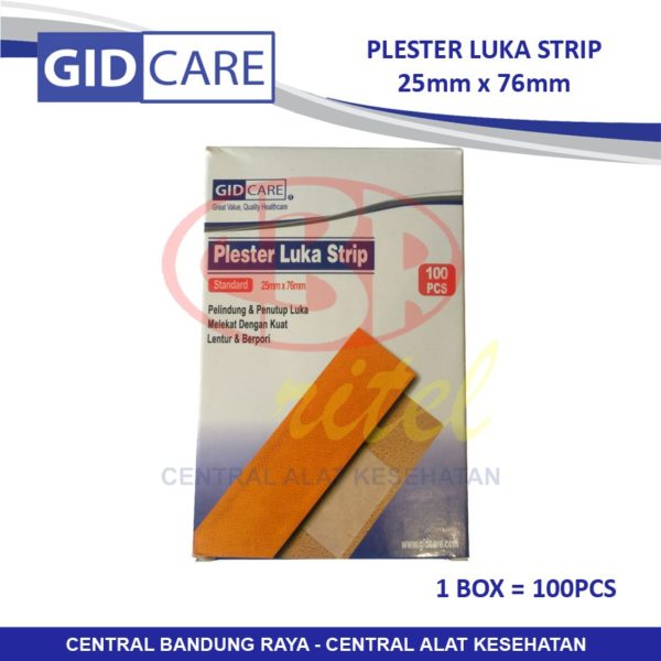 Plester Strip Standart 19x76mm (BOX)@100