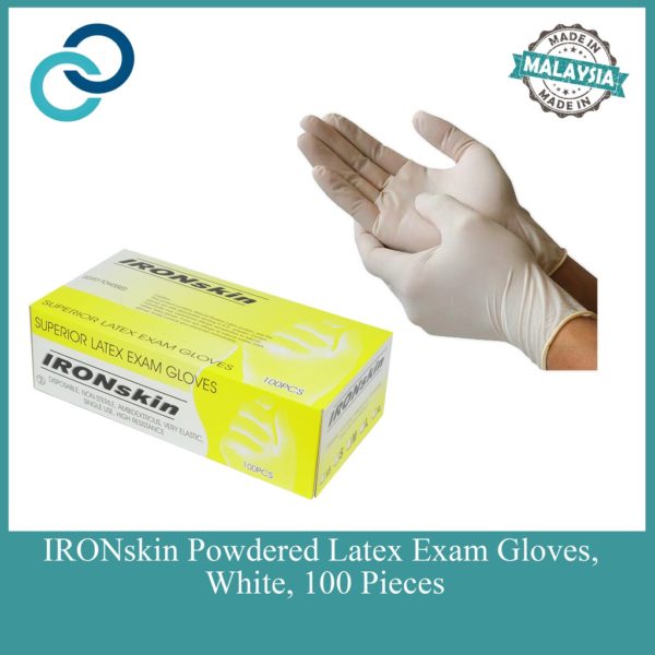 Latex Examination Gloves Powdered@ 100