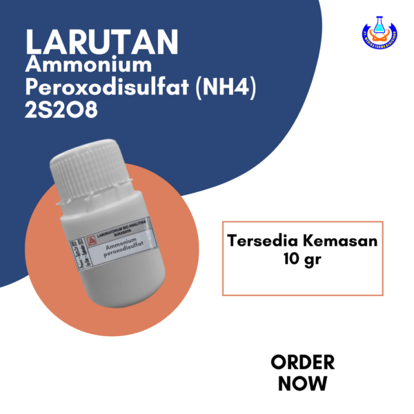 ammonium peroxodisulfat (NH4) 2S2O8 1 kg - Gambar 2